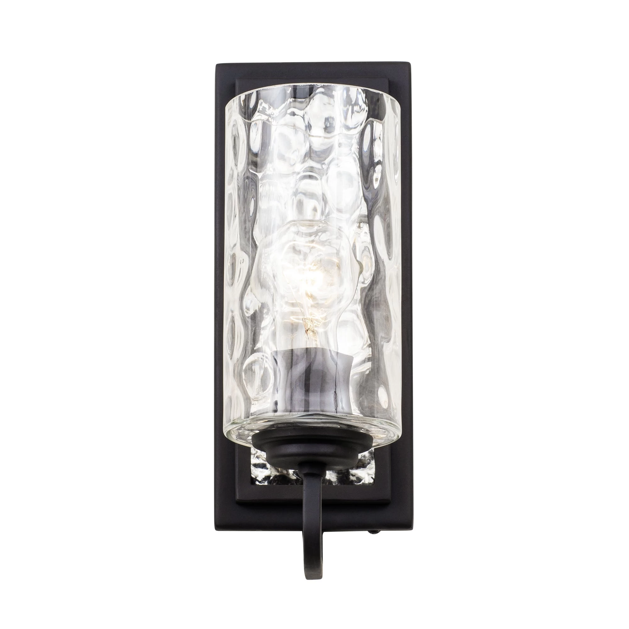 Hammer Time 371W01CBPS 1-Light Wall Sconce - Carbon/Polished Stainless 5 Hammer Time 371W01CBPS 1-Light Wall Sconce - Carbon/Polished Stainless - Image 3