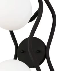 Black Betty 374B02CBFG 2-Light Vanity Light - Carbon/French Gold -Hanging Lighting 374B02CBFG 4