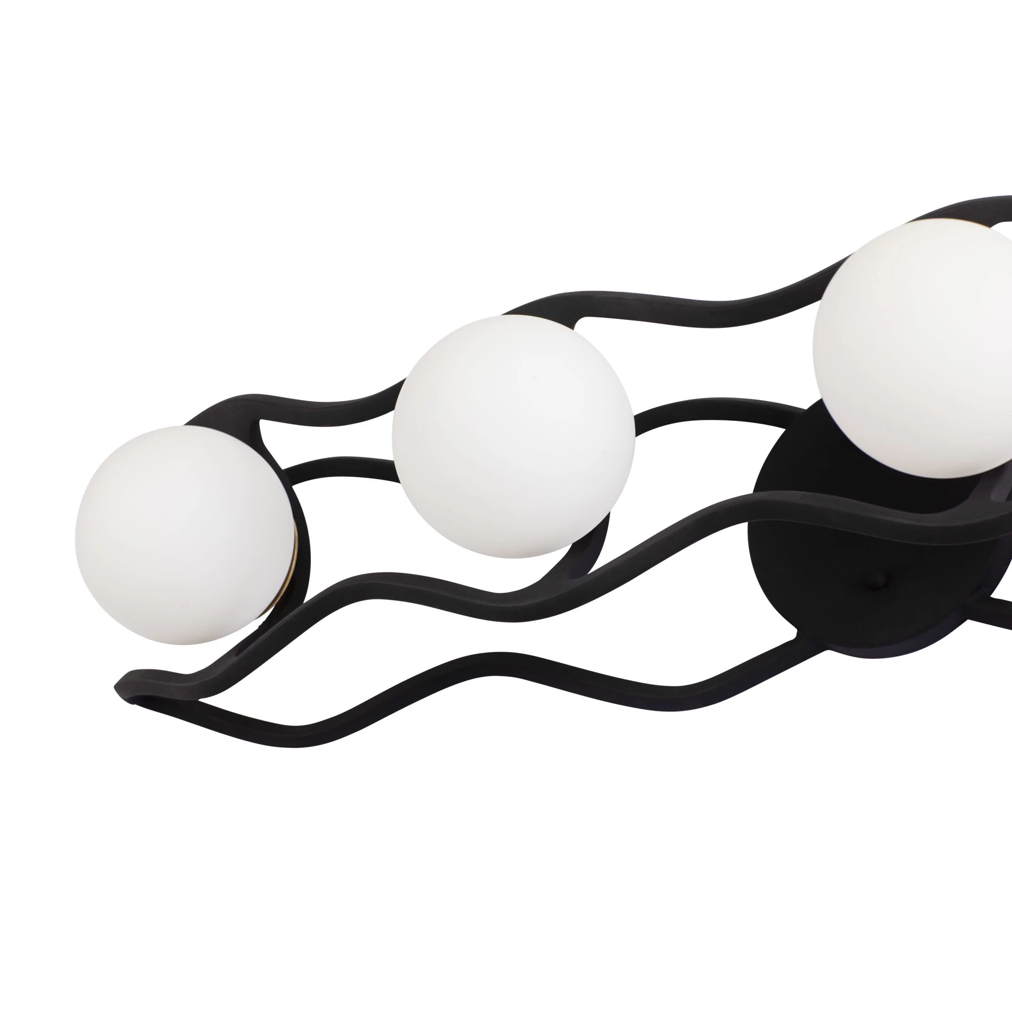 Black Betty 374B04CBFG 4-Light Vanity Light - Carbon/French Gold 7 Black Betty 374B04CBFG 4-Light Vanity Light - Carbon/French Gold - Image 5