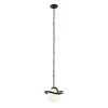 Black Betty 374M01CBFG 1-Light Mini Pendant Light - Carbon/French Gold -Hanging Lighting 374M01CBFG