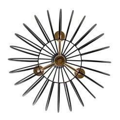 Nico 375P03CBHG 3-Light Pendant Light - Carbon/Havana Gold -Hanging Lighting 375P03CBHG 2