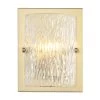 Morgan 376W01SB 1-Light Wall Sconce - Satin Brass -Hanging Lighting 376W01SB 1