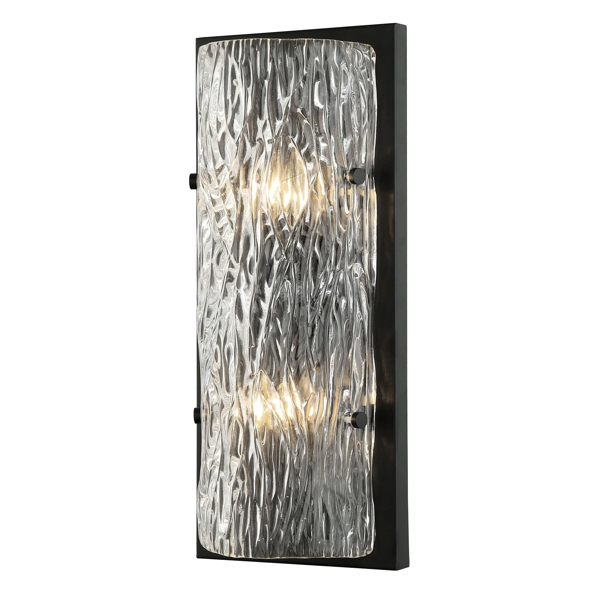 Morgan 376W02BL 2-Light Wall Sconce - Black 4 Morgan 376W02BL 2-Light Wall Sconce - Black - Image 2