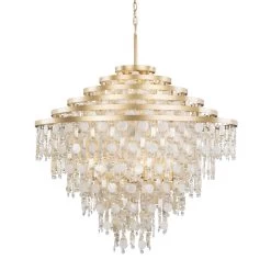 Kalani 377C16FG 16-Light Chandelier - French Gold