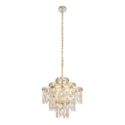 Kalani 377N09FG 9-Light Kitchen Pendant Light - French Gold 15 Kalani 377N09FG 9-Light Kitchen Pendant Light - French Gold -Hanging Lighting 377N09FG 4