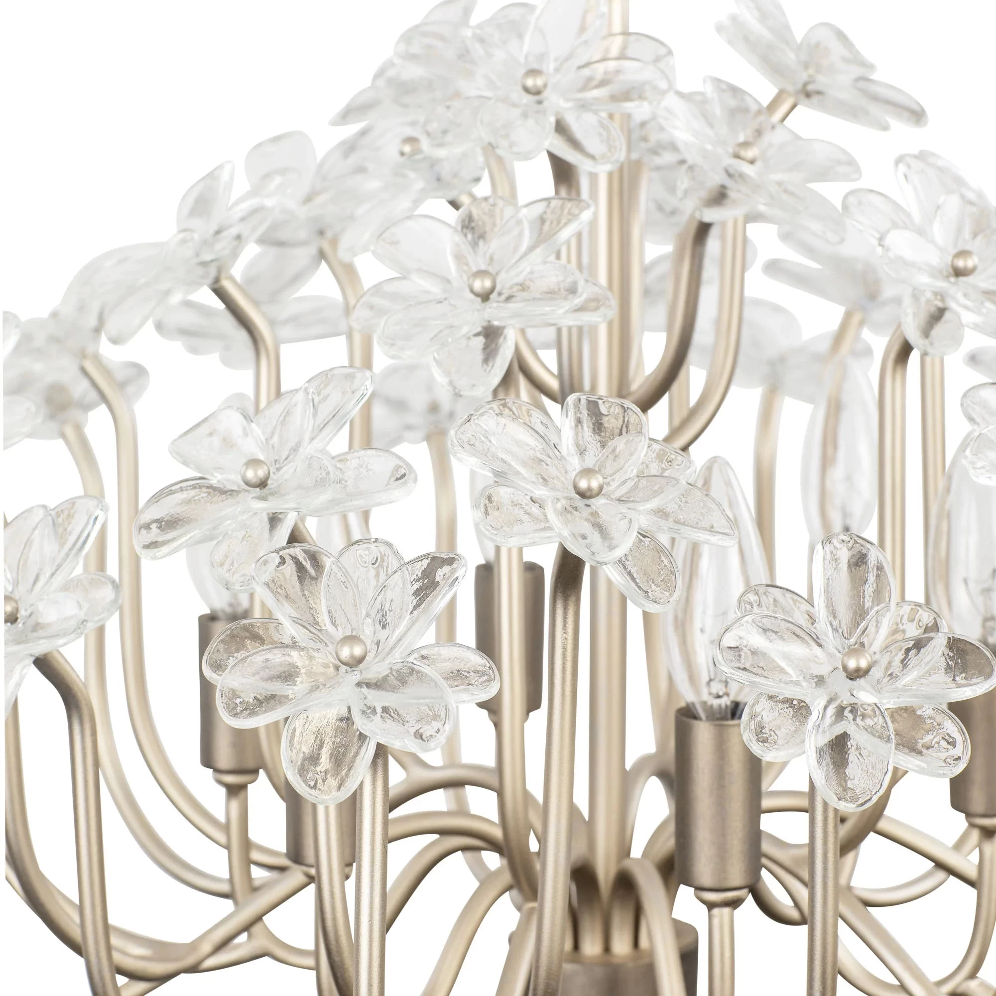 Wildflower 378C06GDAR 6-Light Chandelier - Gold Dust/Artifact 8 Wildflower 378C06GDAR 6-Light Chandelier - Gold Dust/Artifact - Image 6