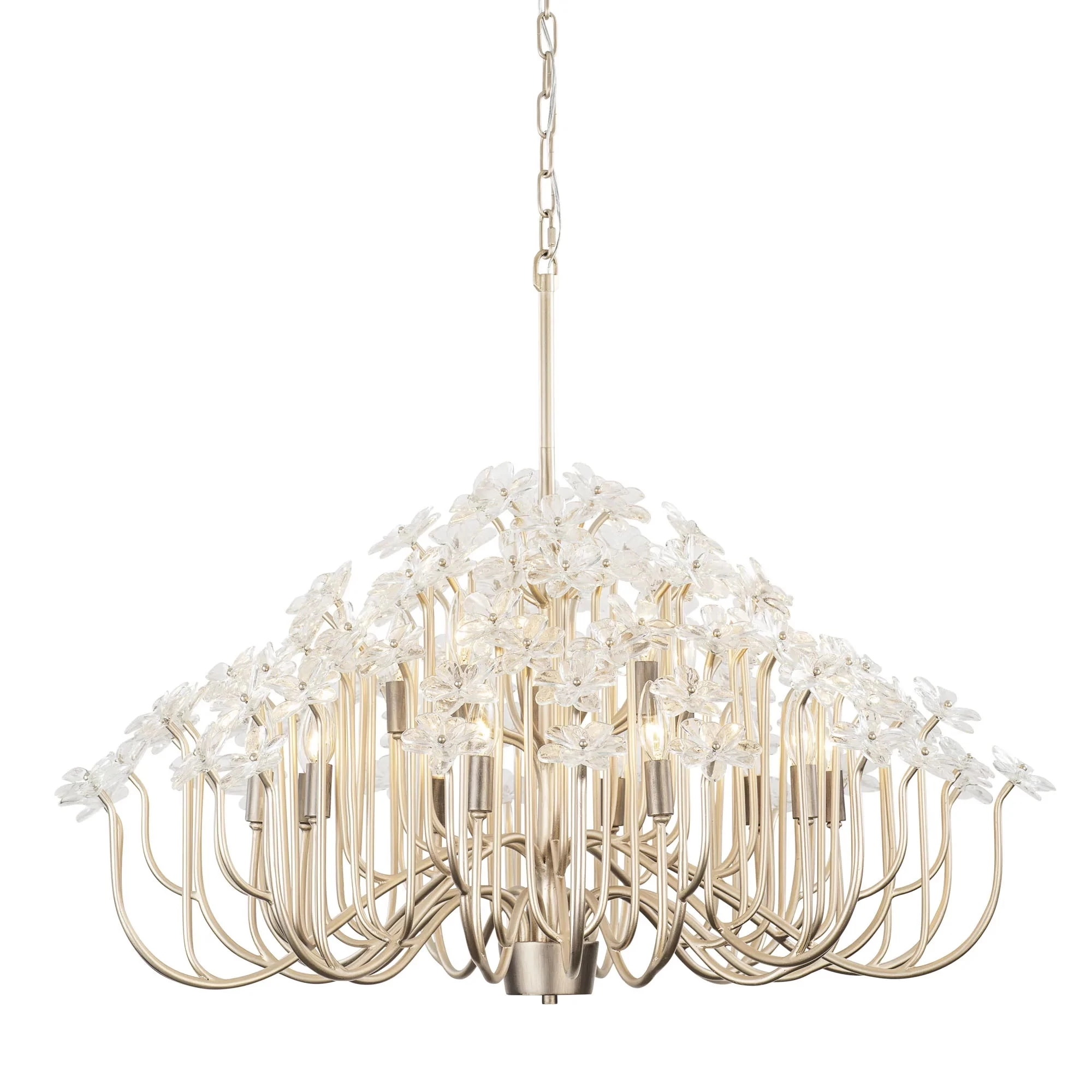 Wildflower 378C15GDAR 15-Light Chandelier - Gold Dust/Artifact 11 Wildflower 378C15GDAR 15-Light Chandelier - Gold Dust/Artifact - Image 9
