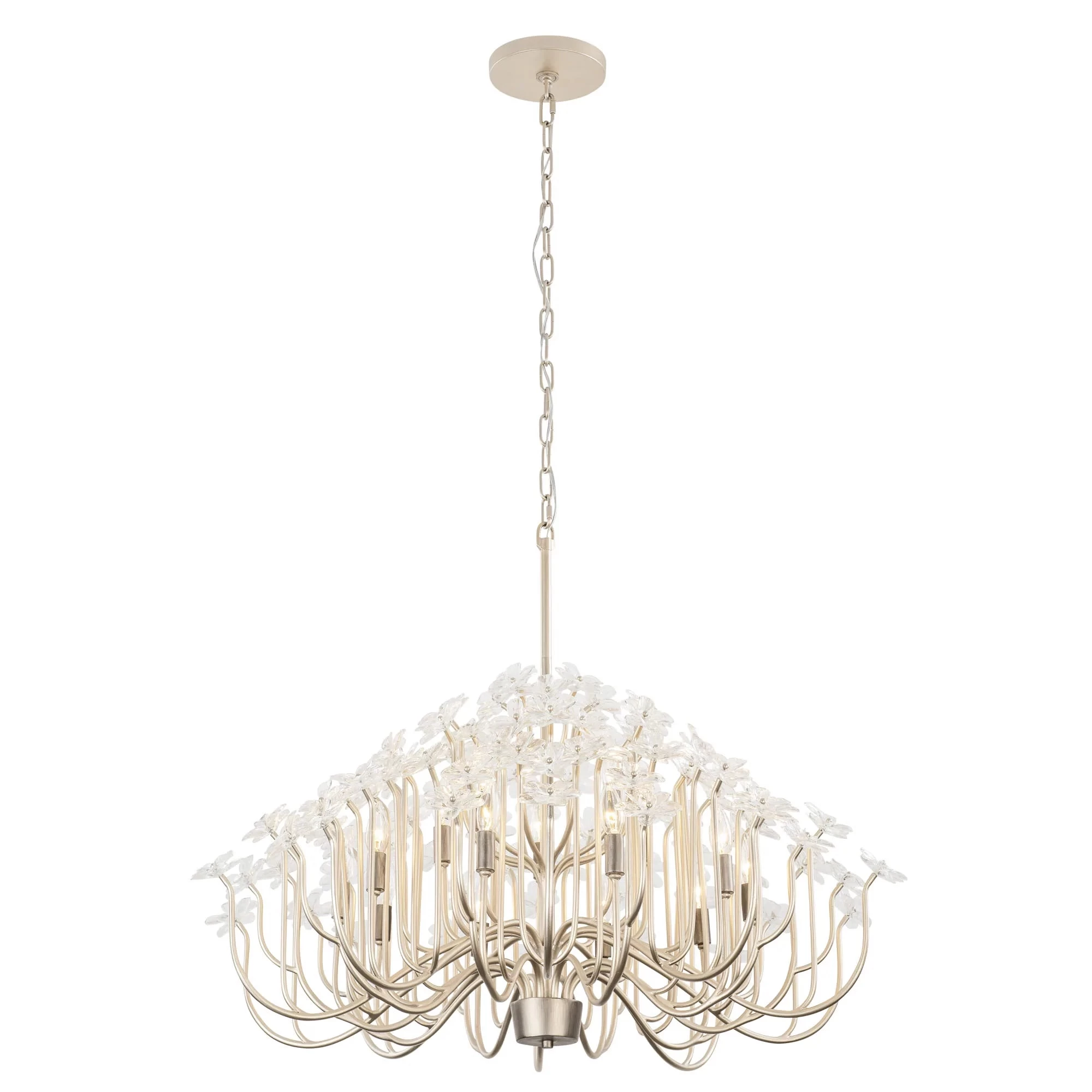 Wildflower 378C15GDAR 15-Light Chandelier - Gold Dust/Artifact 3 Wildflower 378C15GDAR 15-Light Chandelier - Gold Dust/Artifact