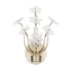 Wildflower 378W01GDAR 1-Light Wall Sconce - Gold Dust/Artifact -Hanging Lighting 378W01GDAR 5