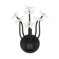 Wildflower 378W01MB 1-Light Wall Sconce - Matte Black -Hanging Lighting 378W01MB 3