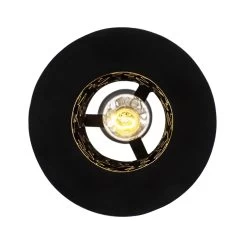 Estela 380M01MBFG 1-Light Mini Pendant Light - Matte Black/French Gold 10 Estela 380M01MBFG 1-Light Mini Pendant Light - Matte Black/French Gold -Hanging Lighting 380M01MBFG 2
