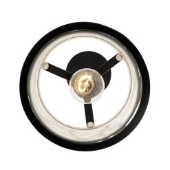 Scribble 381M01MBAR 1-Light Mini Pendant Light - Matte Black/Artifact -Hanging Lighting 381M01MBAR 2