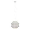 Swoon 382P01MW 1-Light Pendant Light - Matte White -Hanging Lighting 382P01MW 1