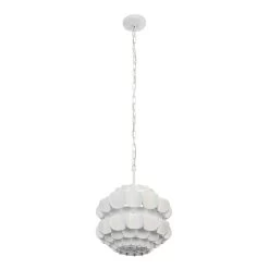 Swoon 382P01MW 1-Light Pendant Light - Matte White -Hanging Lighting 382P01MW 3