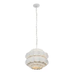 Swoon 382P01MW 1-Light Pendant Light - Matte White -Hanging Lighting 382P01MW 4