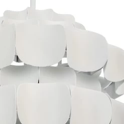 Swoon 382P01MW 1-Light Pendant Light - Matte White -Hanging Lighting 382P01MW Detail 1