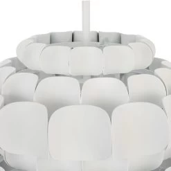 Swoon 382P01MW 1-Light Pendant Light - Matte White -Hanging Lighting 382P01MW Detail 2
