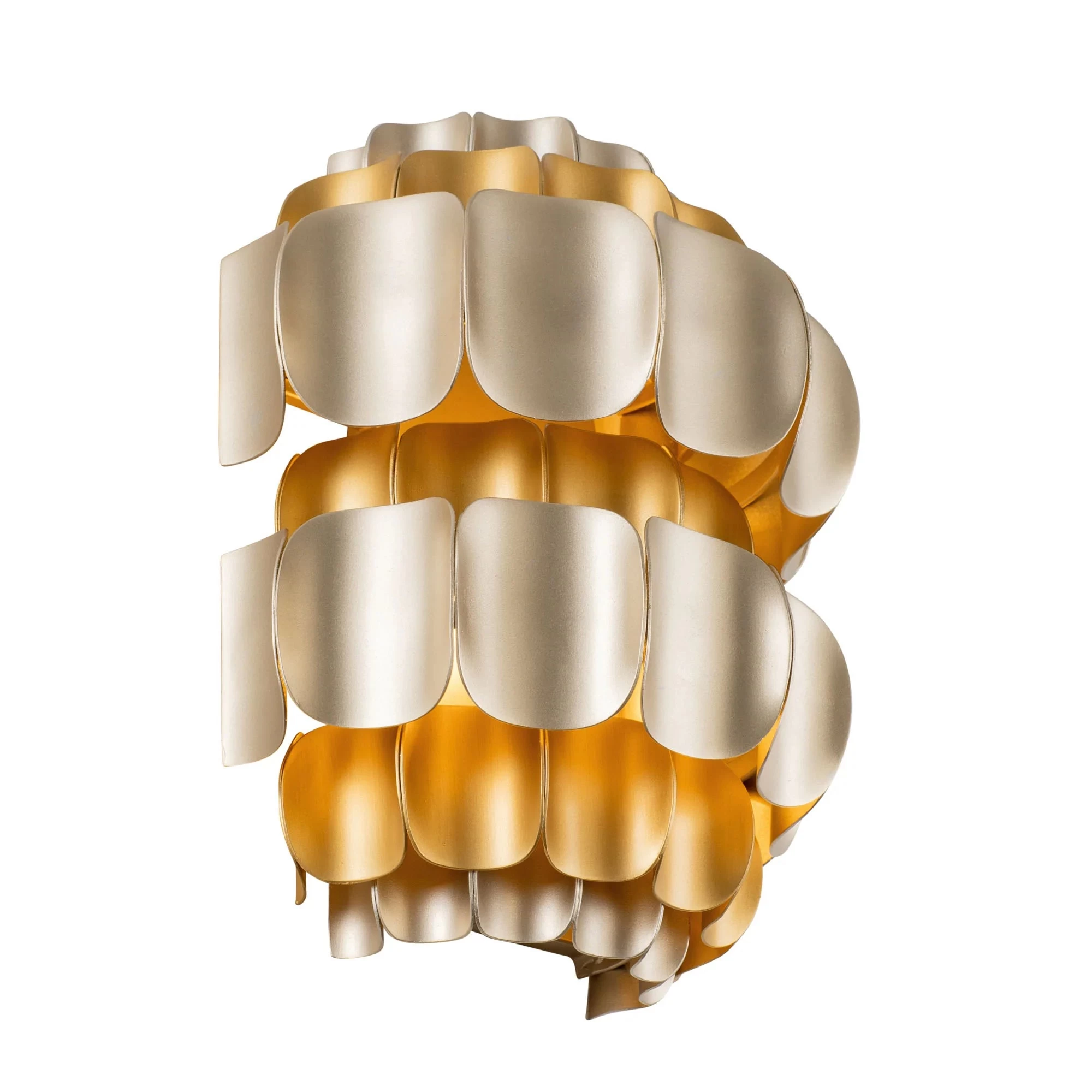 Swoon 382W01AGGD 1-Light Wall Sconce - Antique Gold/Gold Dust 6 Swoon 382W01AGGD 1-Light Wall Sconce - Antique Gold/Gold Dust - Image 4