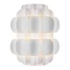 Swoon 382W01MW 1-Light Wall Sconce - Matte White -Hanging Lighting 382W01MW