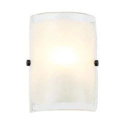 Fairchild 385W01BNS 1-Light Wall Sconce - Black/Polished Nickel/Satin Brass -Hanging Lighting 385W01BNS 5