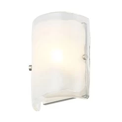 Fairchild 385W01BNS 1-Light Wall Sconce - Black/Polished Nickel/Satin Brass -Hanging Lighting 385W01BNS 6