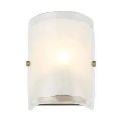 Fairchild 385W01BNS 1-Light Wall Sconce - Black/Polished Nickel/Satin Brass -Hanging Lighting 385W01BNS 7