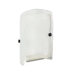 Fairchild 385W01BNS 1-Light Wall Sconce - Black/Polished Nickel/Satin Brass -Hanging Lighting 385W01BNS 8