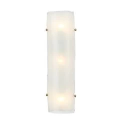 Fairchild 385W03BNS 3-Light Wall Sconce - Black/Polished Nickel/Satin Brass -Hanging Lighting 385W03BNS 4