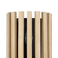 Suratto 387W01MBH 1-Light Wall Sconce - Matte Black/Honey Blonde -Hanging Lighting 387W01MBH Detail 1