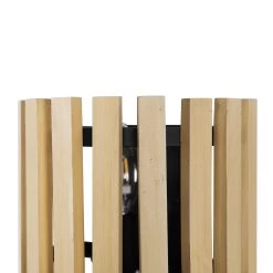 Suratto 387W01MBH 1-Light Wall Sconce - Matte Black/Honey Blonde -Hanging Lighting 387W01MBH Detail 3