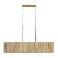 Jacob's Ladder 391N06FG 6-Light Kitchen Island Pendant - French Gold 11 Jacob's Ladder 391N06FG 6-Light Kitchen Island Pendant - French Gold -Hanging Lighting 391N06FG 3