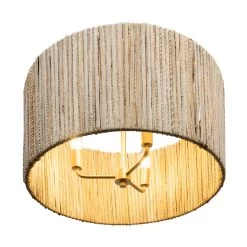 Jacob's Ladder 391S03FG 3-Light Ceiling Light - French Gold -Hanging Lighting 391S03FG 1