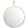 Stopwatch 407A01GO 30-Inch Round Mirror - Gold 1 Stopwatch 407A01GO 30-Inch Round Mirror - Gold -Hanging Lighting 407A01GO