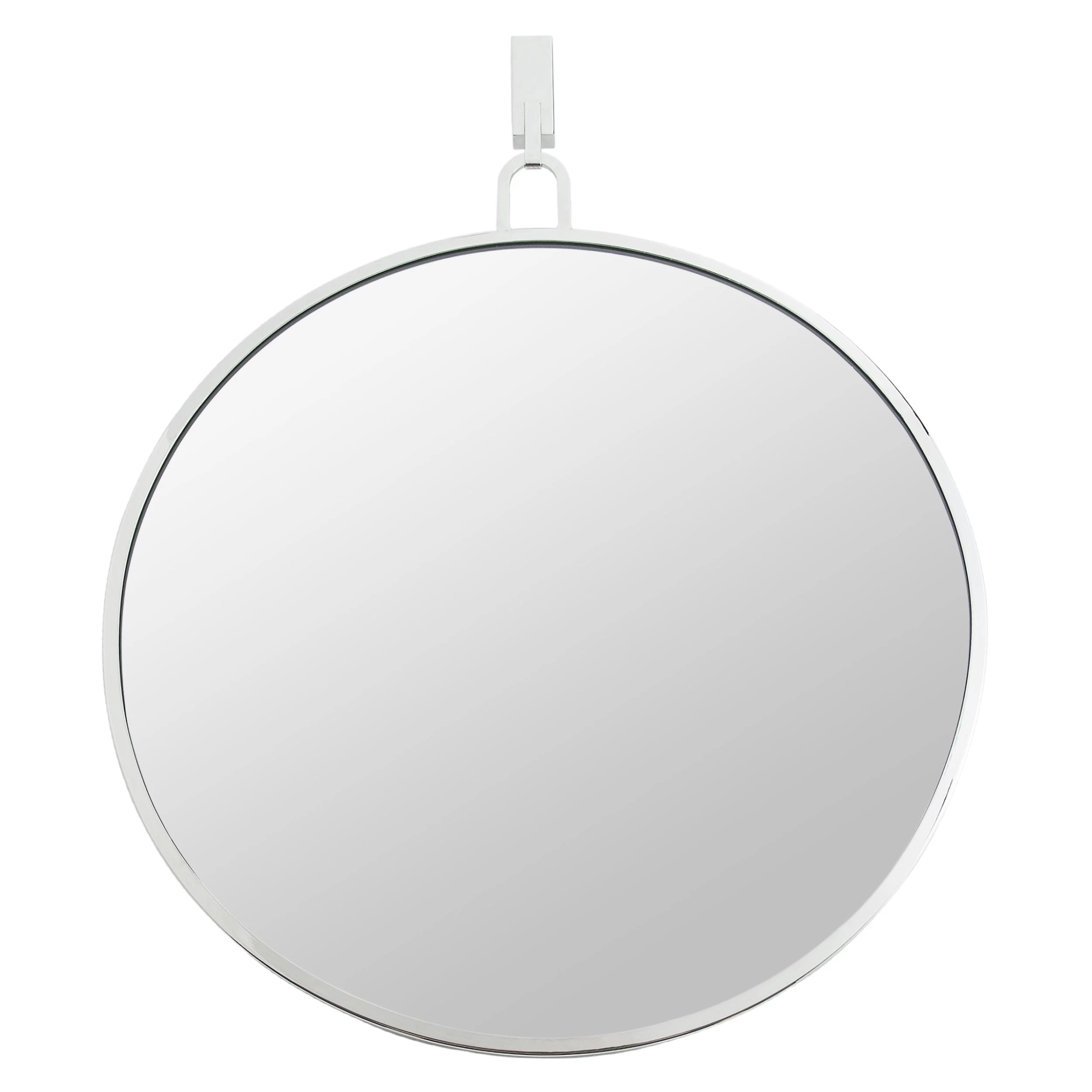 Stopwatch 407A01PN 30-Inch Round Mirror - Polished Nickel 3 Stopwatch 407A01PN 30-Inch Round Mirror - Polished Nickel