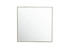Kye 407A04GO 30x30 Square Mirror - Gold