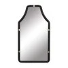 Federal Case 407MI08MBFG 22-Inch Mirror - Matte Black/French Gold -Hanging Lighting 407MI08MBFG