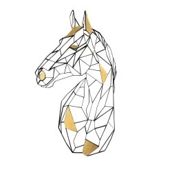 Geometric Animal Kingdom 425WA81 Horse Wall Art -Hanging Lighting 425WA81