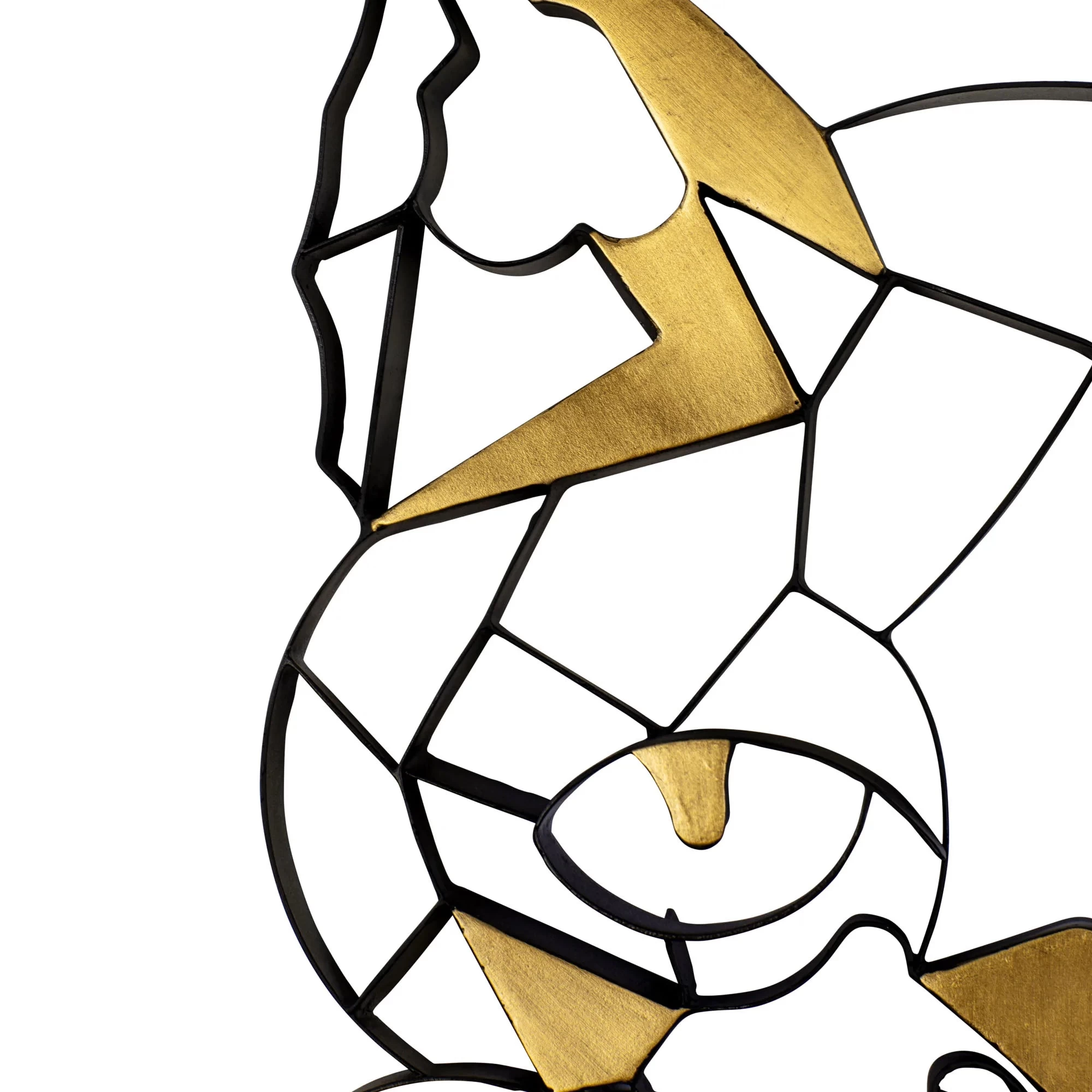 Geometric Animal Kingdom 425WA84 Sand Cat Wall Art 5 Geometric Animal Kingdom 425WA84 Sand Cat Wall Art - Image 3