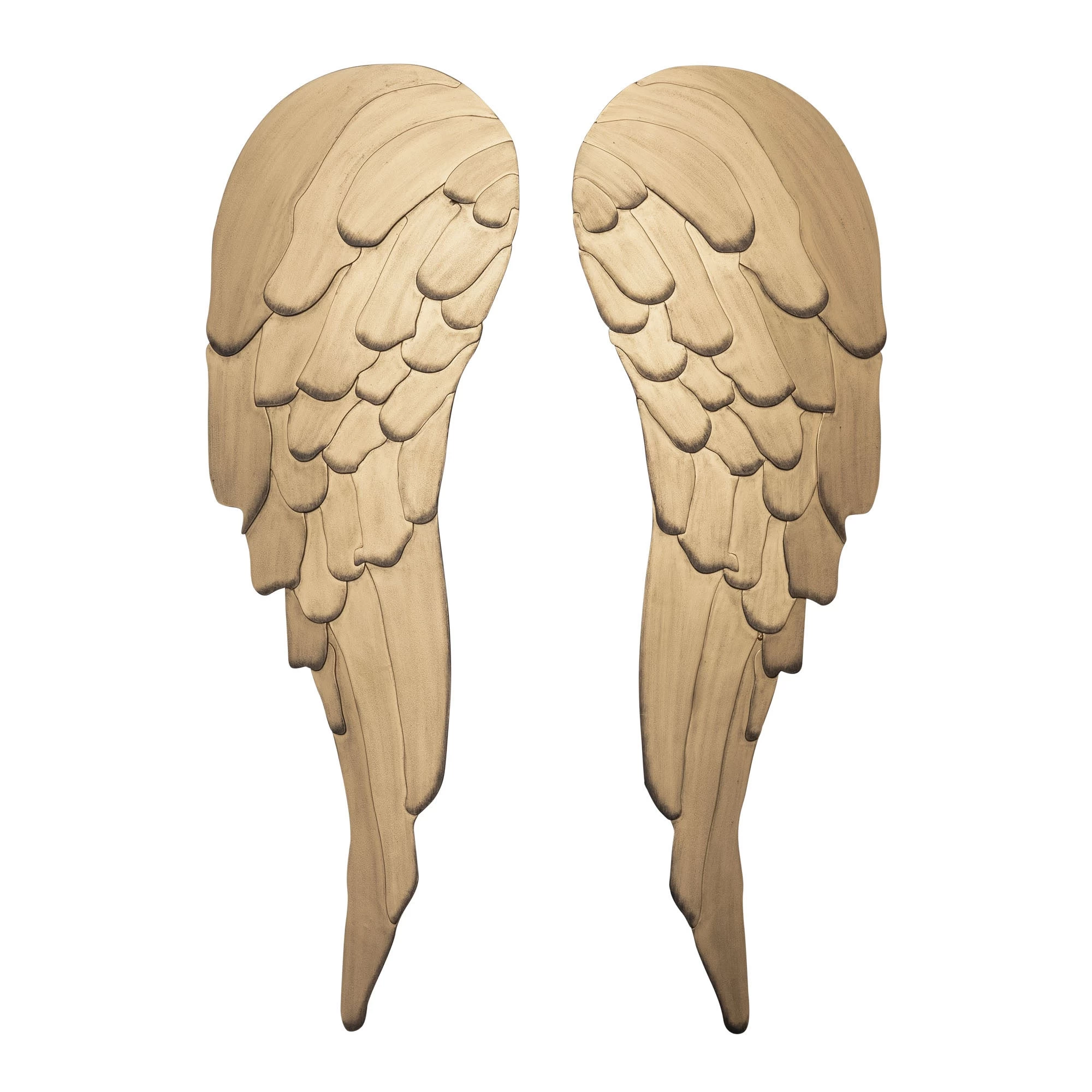 Angel Wings 425WA97HG Wall Art - Havana Gold 3 Angel Wings 425WA97HG Wall Art - Havana Gold