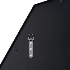 Hex No 429MI30BL 30x28 Mirror - Black -Hanging Lighting 429MI30BL Detail 2