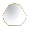 Hex No 429MI30GO 30x28 Mirror - Gold -Hanging Lighting 429MI30GO