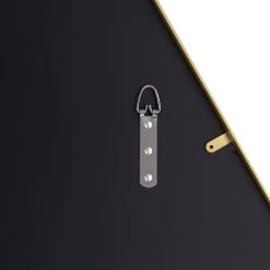 Hex No 429MI30GO 30x28 Mirror - Gold -Hanging Lighting 429MI30GO Detail 2