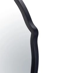 Not Baroque - En 432MI30BL 30-in Mirror - Black -Hanging Lighting 432MI30BL Detail 1