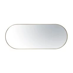 Capsule 434MI24GO 24x60 Oval Mirror - Gold -Hanging Lighting 434MI24GO 1