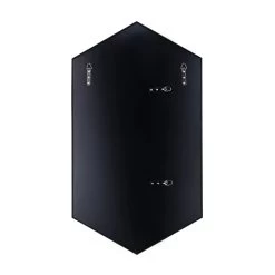 Put A Spell On You 436MI22BL 22x40 Hex Mirror - Black -Hanging Lighting 436MI22BL 3