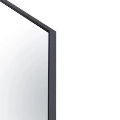 Put A Spell On You 436MI22BL 22x40 Hex Mirror - Black -Hanging Lighting 436MI22BL Detail 1