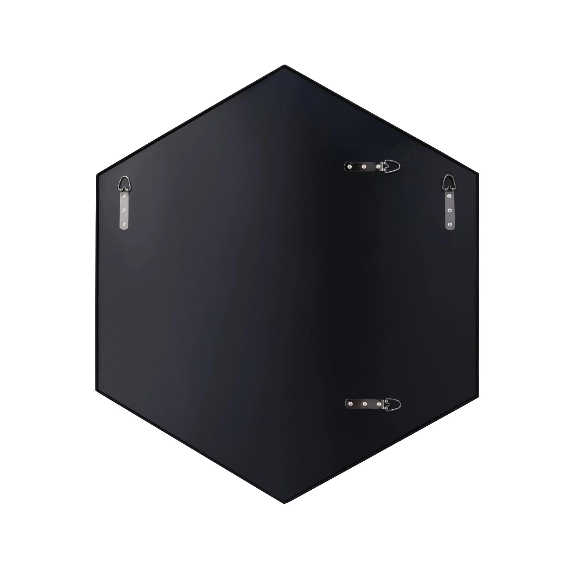 Put A Spell On You 436MI30BL 30-in Hex Mirror - Black 5 Put A Spell On You 436MI30BL 30-in Hex Mirror - Black - Image 3