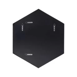 Put A Spell On You 436MI30CH 30-in Hex Mirror - Chrome -Hanging Lighting 436MI30CH 3