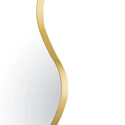 Lagoon 438MI22GO 22x40 Mirror - Gold -Hanging Lighting 438MI22GO Detail 1