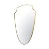 Shield Your Eyes 441MI24GO 24x34 Shield Mirror - Gold 2 Shield Your Eyes 441MI24GO 24x34 Shield Mirror - Gold -Hanging Lighting 441MI24GO 1